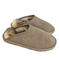 Dachsfell-Pantoffel 36,0