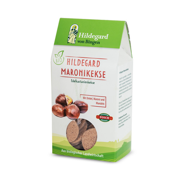 Dinkel-Edelkastanienkekse bio Maronikekse